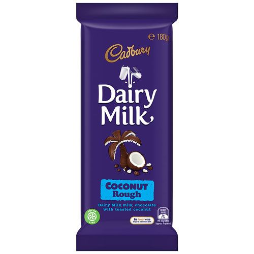 Cadbury Chocolate Block Coconut Rough 180g
