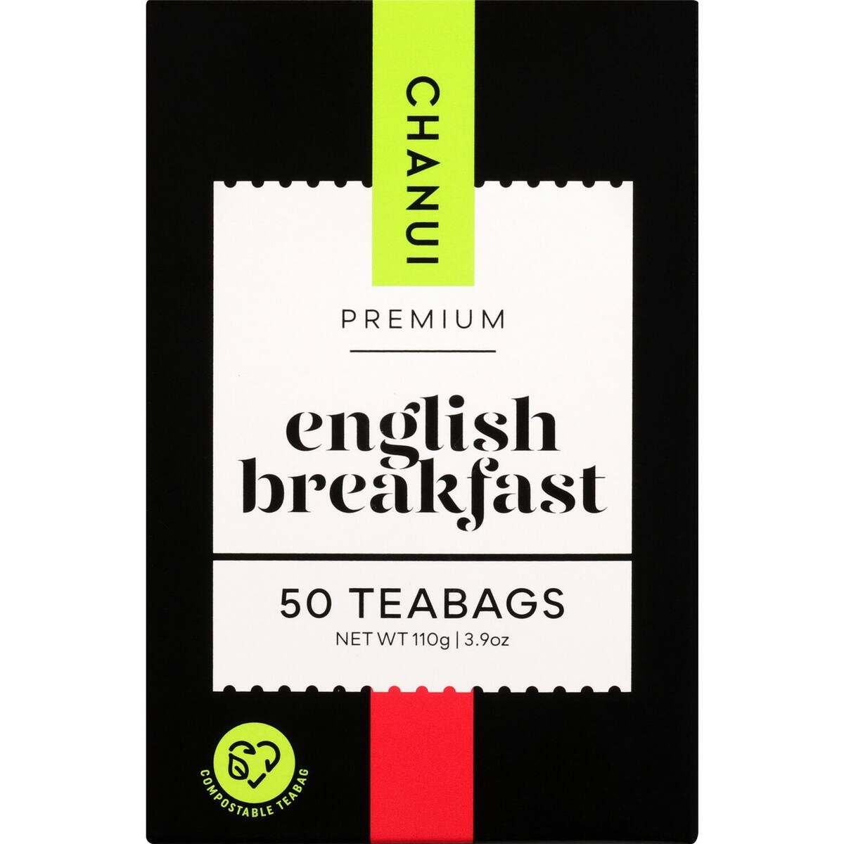 Chanui Breakfast Tea Bags English 110g 50pk
