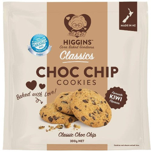 Mrs Higgins Choc Chip Cookies 300g