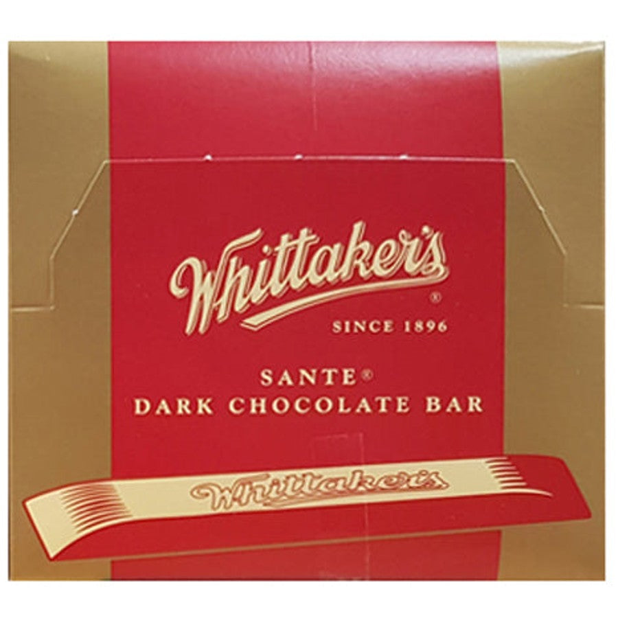 Whittakers Long Sante Dark Chocolate Wrapped Box