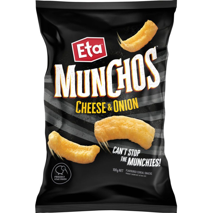 Eta Munchos Ch & Onion 100g