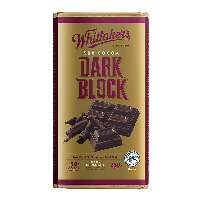 Whittaker’s Dark Chocolate Block 250g