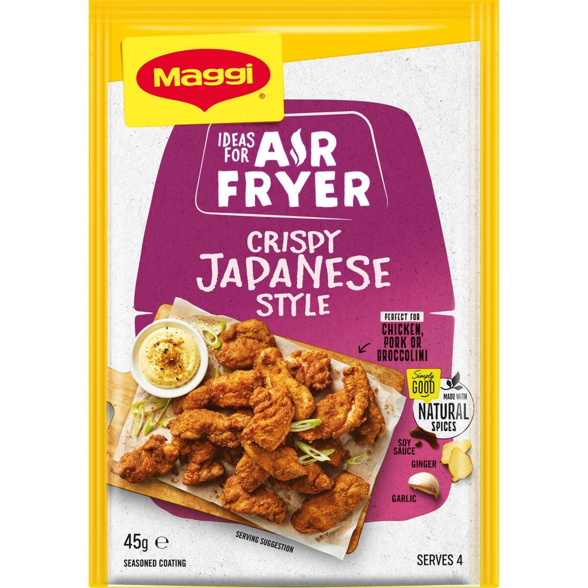 Maggi Air Fryer Coating Crispy Japanese Style 45g