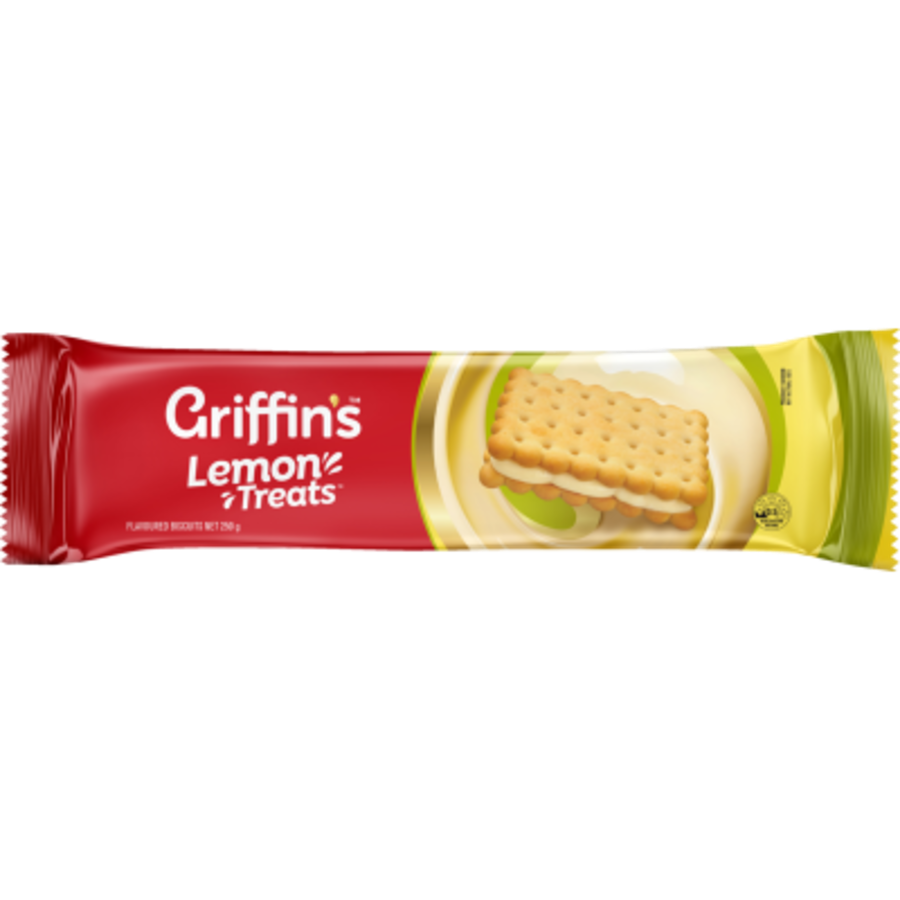Griffins Creme Filled Lemon Treats 250g