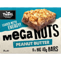 Tasti Mega Nuts Nut Bars Peanut Butter 240g