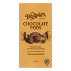 Whittakers Chocolate Hazelnut Gianduja Pods 125g