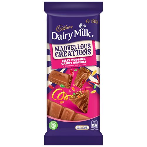 Cadbury Chocolate Block Milk Marvellous Creations 190g
