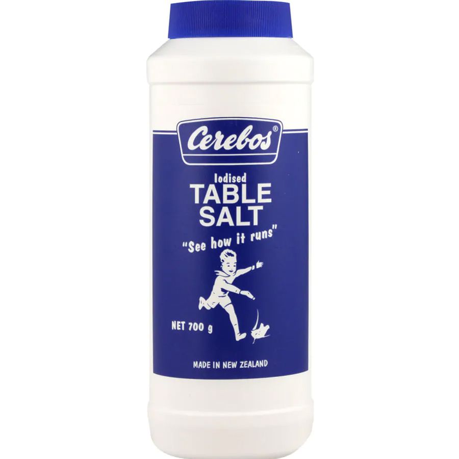 Cerebos Salt Iodised Table 700g