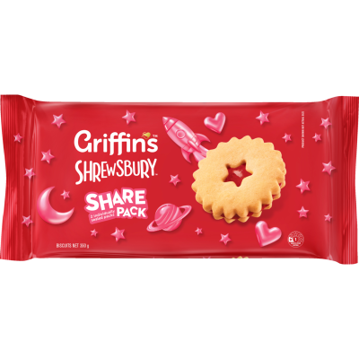 Griffins Shrewsbury Share Pack 350g