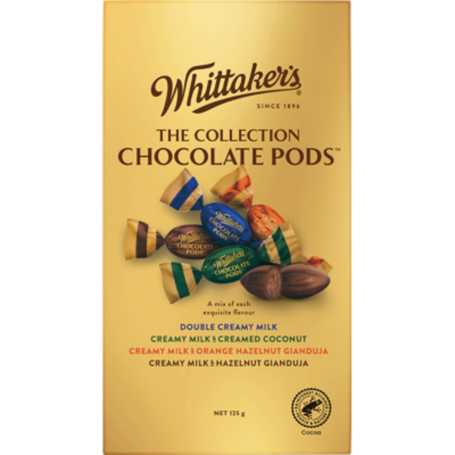 Whittaker's The Collection Chocolate Pods Pouch 125g