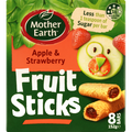 Mother Earth Apple & Strawberry Fruit Sticks 152g