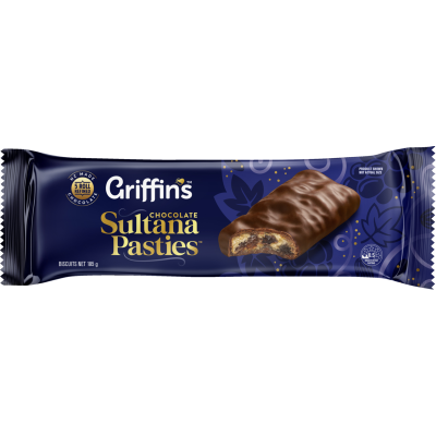 Griffin’s Chocolate Sultana Pasties 185g