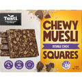 Tasti Chewy Muesli Squares Double Choc 175g