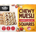 Tasti Chewy Muesli Squares Strawberry & White Choc 175g