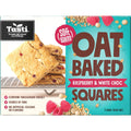 Tasti Oat Baked Squares Raspberry & White Choc 150g