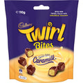 Cadbury Caramilk Twirl Bites 130g