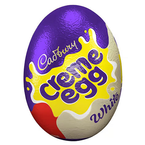 Cadbury White Chocolate Creme Egg 32g *DATED STOCK*